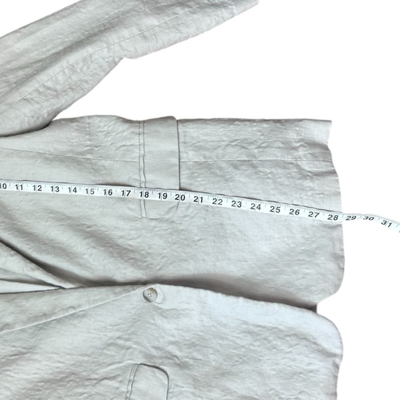 Abercrombie & Fitch Linen Collection Women's Tan Blazer- Size Small - Picture 10 of 10